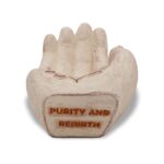 Hand Incense Burner - Lotus (white) - immagine 9