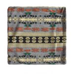 Kilim Cushion Cover - Charcoal - immagine 3