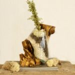 Molten Glass on Wood - Hanging Bowl - immagine 2