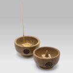 Small Ritual Bowl Incense Cone Holder 11x6.cm - (asst esoteric) - immagine 5