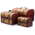 Old Map Chest - Set of 3 - immagine 3