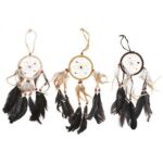 Bali Dreamcatcher- Medium Round - Cream/Coffee/Choc - immagine 2
