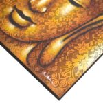 Buddah Painting - Gold Brocade Detail - immagine 4