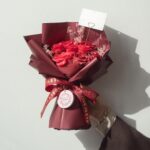 Large Red Roses Bouquet - Love is Eternal -  Gift Card - immagine 7