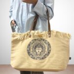 Natural Tote Bag Leather Handle - Inspiration - immagine 5