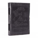 Large Book of Shadows - Black - 200 pages decle-edged - 25x18x3cm - immagine 2