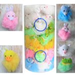 Cotton Animal Scrunchies 5 asst (display tube) - 27gm