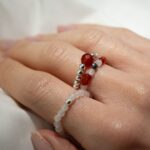Nymph Spirit Gemstone Ring Set - Love & Flame - immagine 5