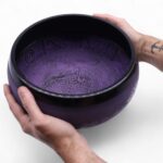 Extra Loud - Mushroom Singing Bowl - Purple Haze (23x10.5cm, 1.3kg) - immagine 12