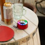 Red Mandela Lighting Effect Mini Speaker - immagine 4