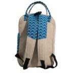 Large Kathmandu Backpack - Dhaka Design (39x28x13cm) - immagine 4