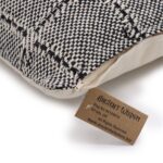 Classic Cushion Cover - Squares Grey - 40x40cm - immagine 3