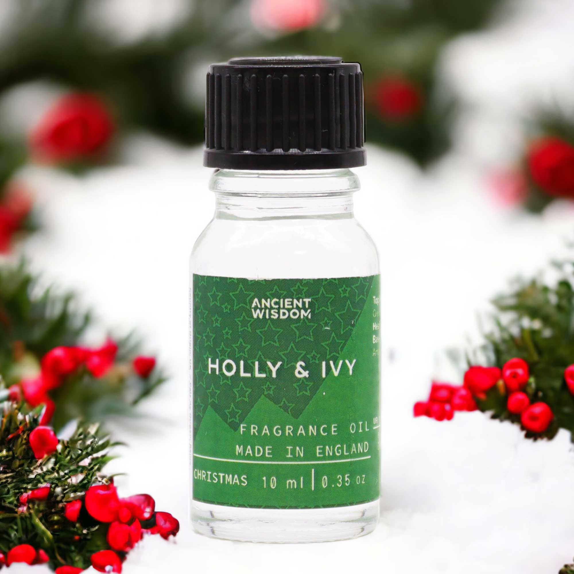 bG9jYWw6Ly9tZWRpYS8xUy80RS82MFIzMEMxRzZSV0s0RTFTLzk2ZDg5MzQ5LmpwZWc.jpg Holly & Ivy Fragrance Oil 10ml - immagine 1