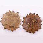 Engraved and Brass Zodiac Sign Incense Burners - Sun - immagine 6