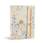 Med Lokta Mixed Blue Cotton Notebook Lrg (15x12cm) - 45 leafs - immagine 5