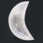 Selenite Moon Bowl - 15cm - immagine 3