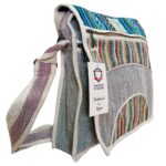 Hemp Laptop Messenger Bag - Curves - immagine 5