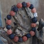 Rudraksha Buddah Bangle Mala - Mix - immagine 4