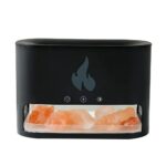 Blaze Aroma Diffuser - Himalayan Salt Chamber - USB-C - Flame Effect (Salt included) - immagine 4
