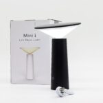 Touch Lamp - Black Mushroom- adjustable - pattern light USB (C) - Rechargable  (2000 Watt) - immagine 5