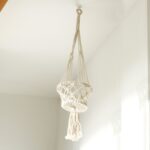 Macrame Pot Holder - Single Small Pot - immagine 6