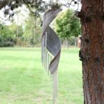 Coconut Leaf Wind Chimes - Whitewash - immagine 4