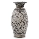 Swirls Shaped Vase - Cream - immagine 5
