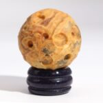 Crazy Lace Jasper Planet on a Sola Goldstone Stand - 40mm (30x15mm stand) - immagine 2
