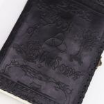 Large Book of Shadows - Black - 200 pages decle-edged - 25x18x3cm - immagine 3