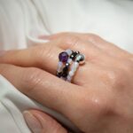 Nymph Spirit Gemstone Ring Set - Full Moon - immagine 2