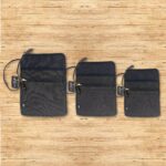 Stonewash  Large Laptop Pouch - Charcoal - 30x40cm - immagine 2