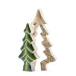 Lost in the Forrest - Small Tree in a Tree Wooden Decoration - 15x10cm - immagine 4