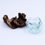 Molten Glass Wavy Bowl on Wood 18cm - immagine 6