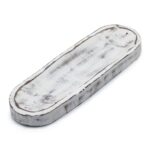 Large Incense Tray 30x10cm - Classic Whitewash - immagine 3