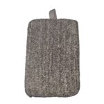Bamboo & Linen Bath Sponge  - Charcoal