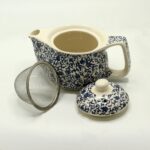 Small Herbal Teapot - Blue Pattern - immagine 2