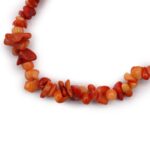 Chipstone Bracelet - Orange Jasper Stone - immagine 2