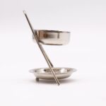Plated Brass Resin Incense Warmer - Fixed - immagine 3