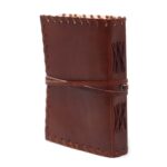 Leather Book of Thoughts with Wrap Notebook (15x10") - immagine 7