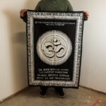 Cotton Wall Art (70x110cm) - Om - Welcome to the God - immagine 2