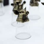 Bottom Up Shot Glasses (25ml) - Forest & Mystical Creatures - Antique Bronze - immagine 15