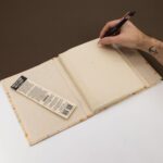 Lrg Lokta Mixed Colour Cotton Notebook (21x15cm) - 45 leafs - inc bookmark - immagine 2