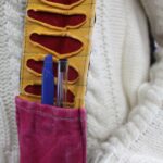 Ethnic Sling Bag - Teal / Om - immagine 3