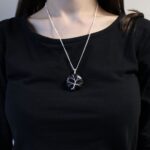 Tree of Life Gemstone Necklace - Black Onyx - immagine 2