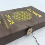 Rope Incense and Silver Plated Holder Set - Flower of Life - immagine 6