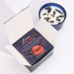 Zodiac Crystal Candle with Gemstone Bracelet - Aries - immagine 3