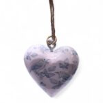 Large Decor Wood Hearts - Blue Bird - immagine 4
