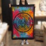 Cotton Wall Art - Hamsa Hand - immagine 2