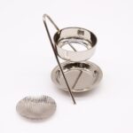 Plated Brass Resin Incense Warmer - Fixed - immagine 2