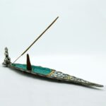 Buddha Long Leaf Tibetan Decor Incense Holder - immagine 2